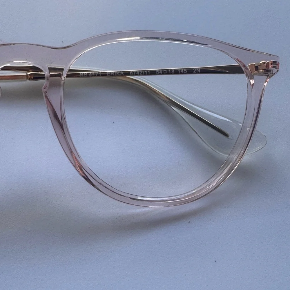 Ray Ban RB4171 Erika Transparent Pink  6742/11 58/18/145 2N & Ray-Ban Case/Cloth